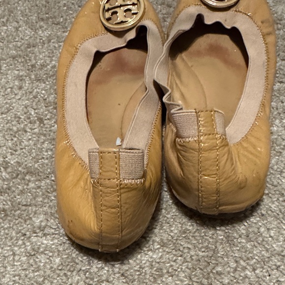 Tory Burch Camel Leather Flats - Picture 4 of 7